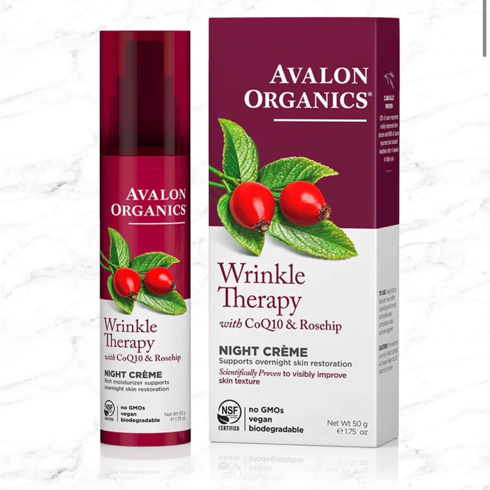 Wrinkle Therapy with CoQ10 & Rosehip